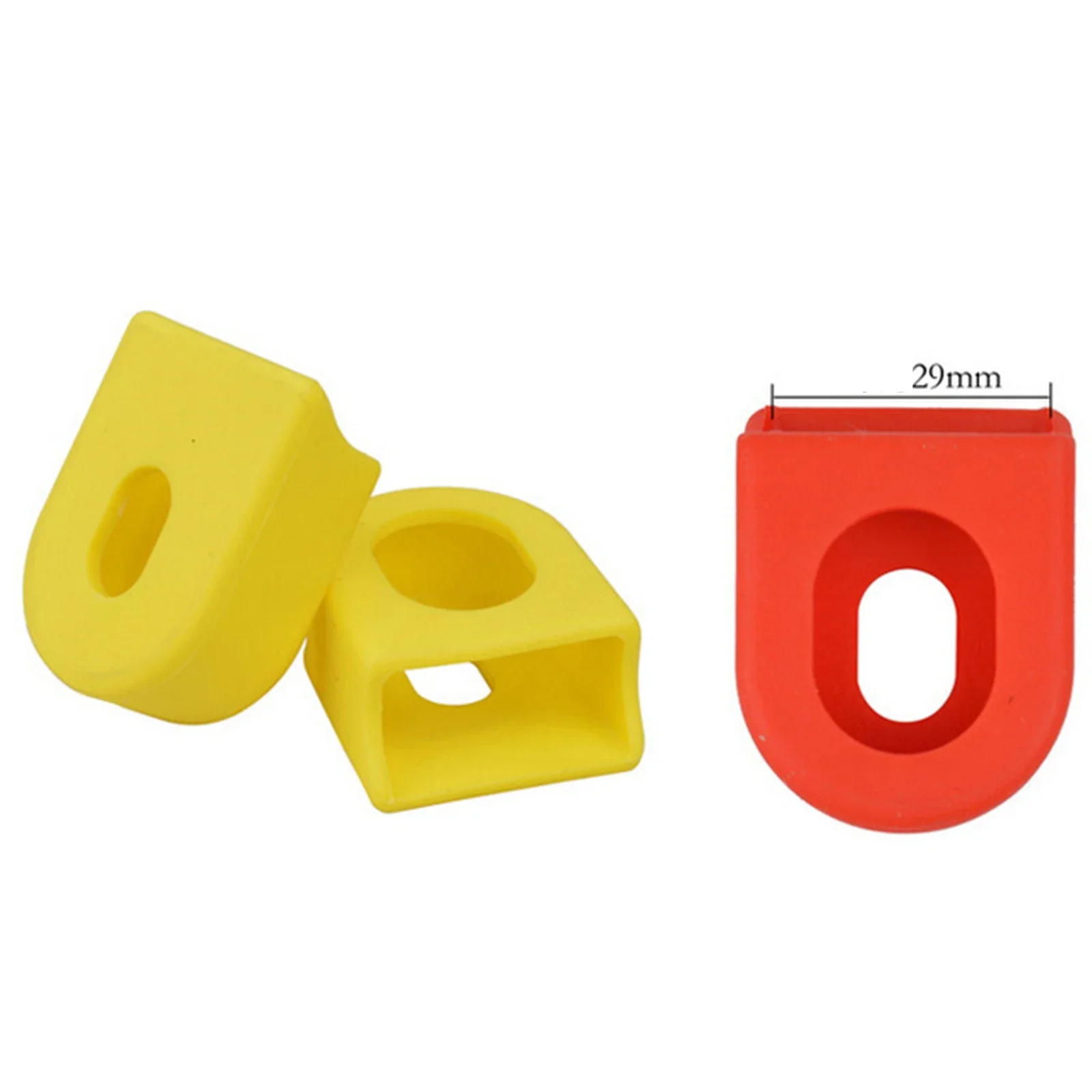 

Совершенно новые велосипедные резиновые защитные ограждения для горных велосипедов, защитные чехлы, защита велосипедных шатунов, резиновая толщина 15 мм, белая