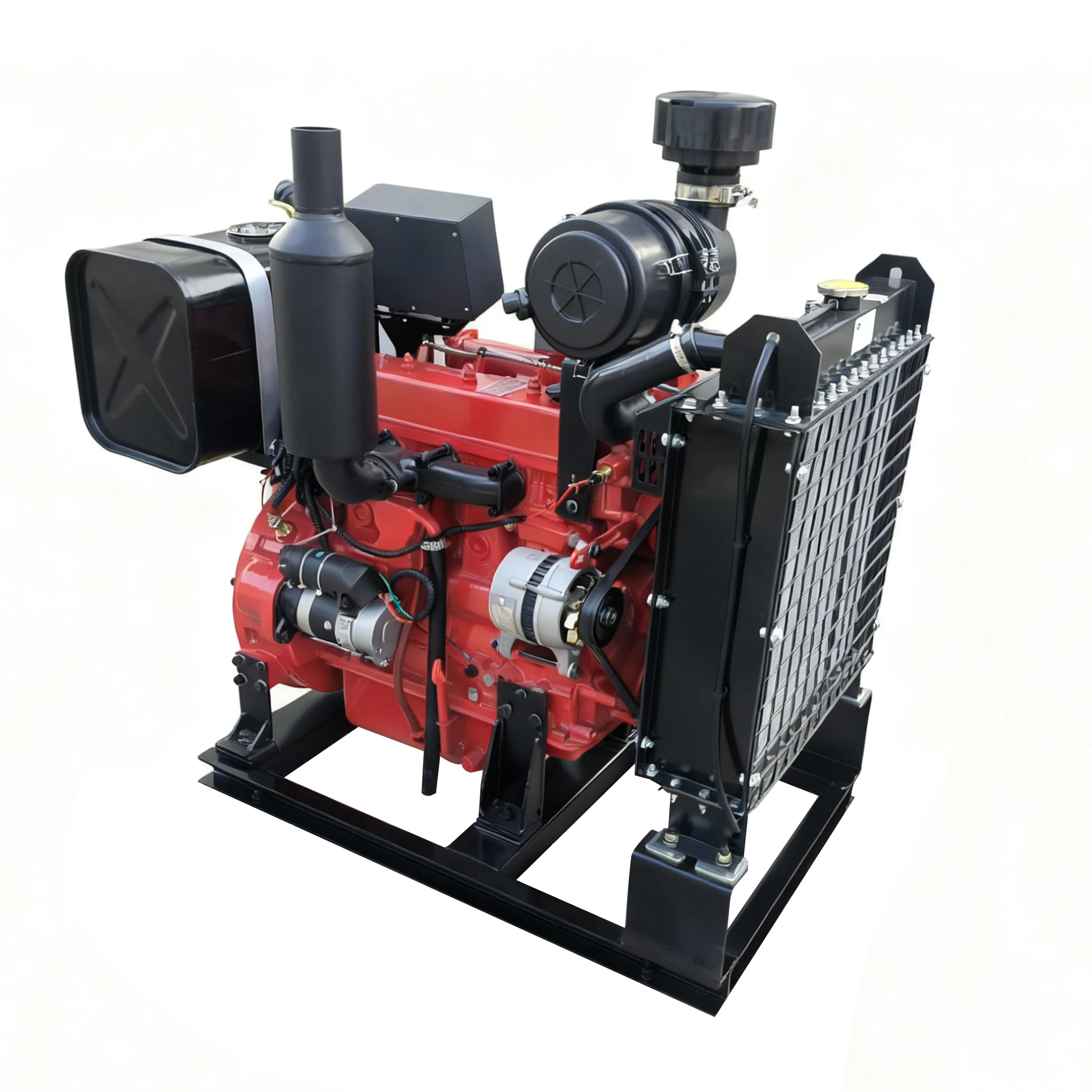 Yunnei Diesel Engine YN25GB Model 35kW Euro 2 Emission Water-Cooled 2.8L 4-Stroke Multi-cylinder Pump Assembly Bearing High |