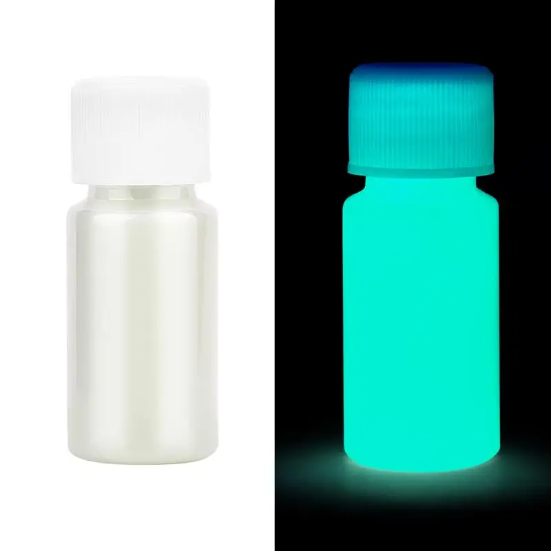 20g/30g/Fles Fluorescerende Pigment Lichtgevende Verf Epoxyhars Pigment Glow In Dark Acrylverf DIY Party hars Kleurstof Levert