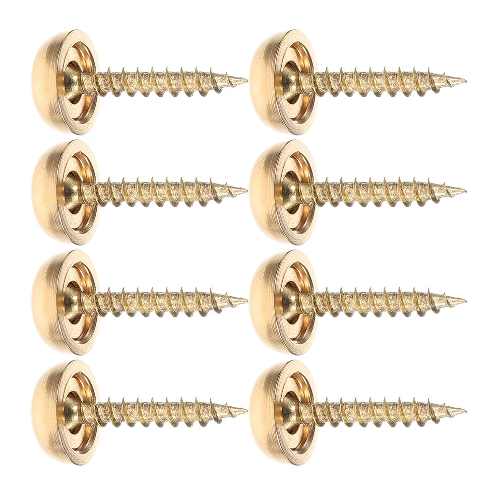 8 Pcs Bolts Self-tapping Screws Fixadent Decorative Cap Covers Caps Upholstery Trim