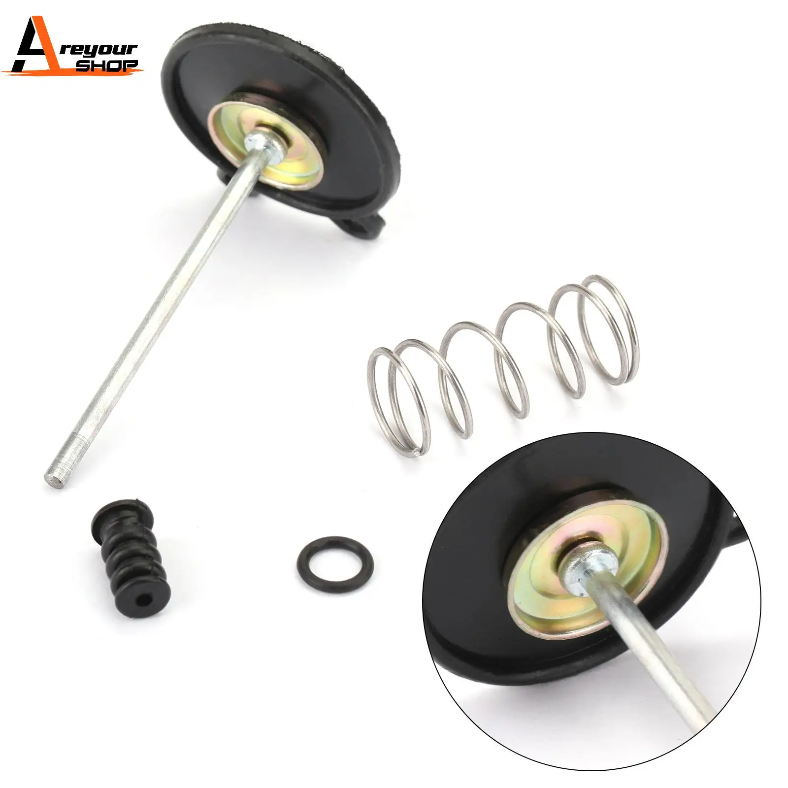 Areyourshop-bomba de acelerador para coche, accesorio deportivo para Honda CB900 CX500 GL1100, conjunto de diafragma de repuesto, 18-2808 Accesorios de Motor
