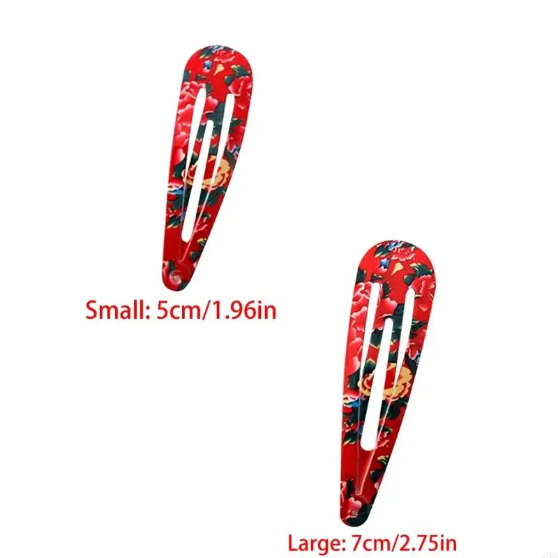 270D 1/5/10/20PCS Phong cách Đông Bắc Kiểu tóc dễ thương Clip clip Carnivals Kiểu tóc cho các cô gái