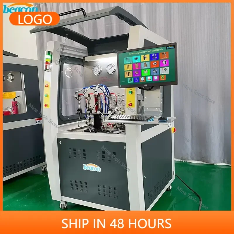 CR1029 Multi Injector Test Stand Test 4 Pcs Injector Support IMA IS QR Coding BIPSolenoid Piezo Injector Calibration Machine