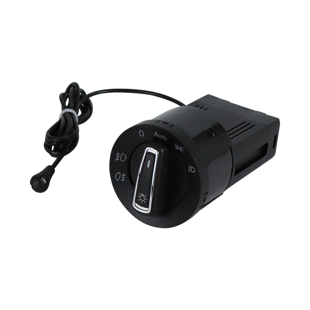 Interruptor de controle da lâmpada do farol automático módulo sensor luz apto para vw golf mk4 para passat b5 polo interruptor da lâmpada nevoeiro do farol do carro