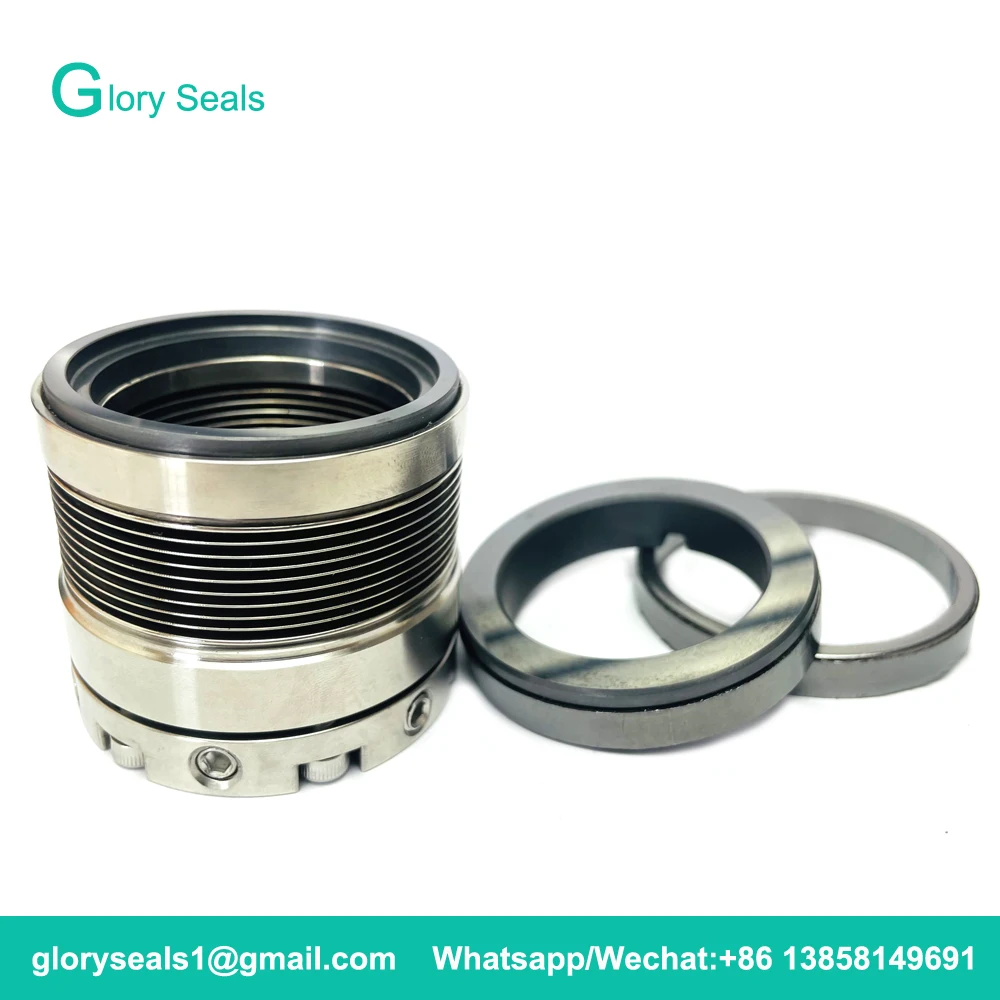 

609-1.5" 609-1 1/2" Type 609 High Temperature Metal Bellow Mechanical Seals With AG Seat Shaft Size 1.5 Inch SIC/SIC/Graphite