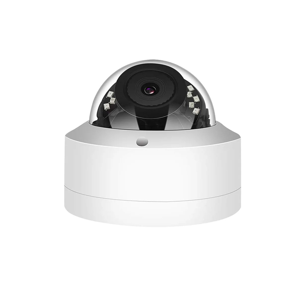 

H.265 P2P 5MP 6MP VandalProof Dome POE IP Security Camera 2.8mm Lens 30M IR Night Vision Audio Smart Human & Vehicle Detection