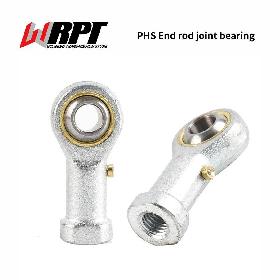 Rod End Joint Bearing PHS5-PHS30 Domestic Fish Eye With Grease Nnipple Universal Rotation