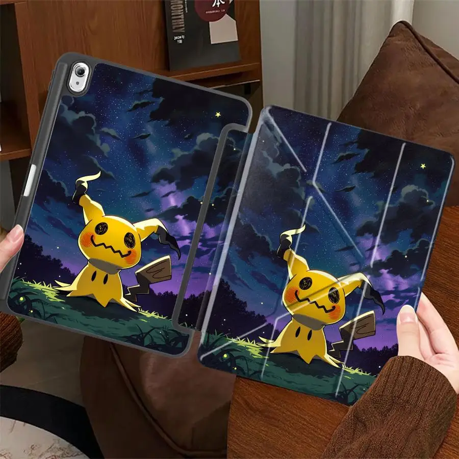 With Pen Slot Cover Tablet Case For Samsung For Galaxy Tab S7+ S8+ 12.4 inch S10+ S9+ S10 S7 FE S8 A11 Plus S9 FE S6 Lite 10.4