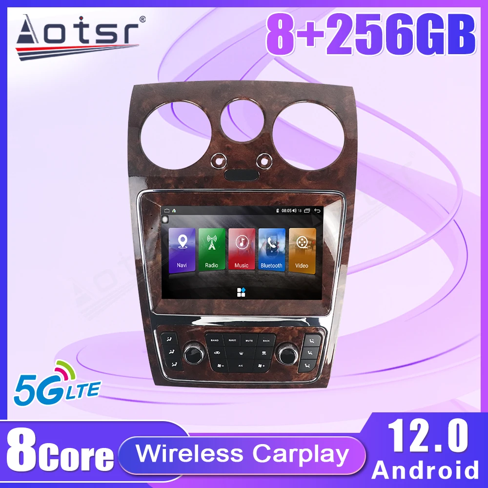 

8G 128G Android 12 radio suitable 2011-2019 For Bentley car multimedia player stereo car audio GPS navigation host