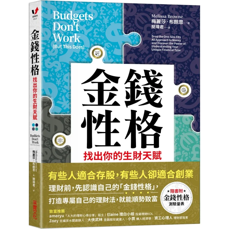 Money Personality  Discover Your Talent For Making Money Melissa Melissa Browne CAI Shi Culture 9789865074043 Book