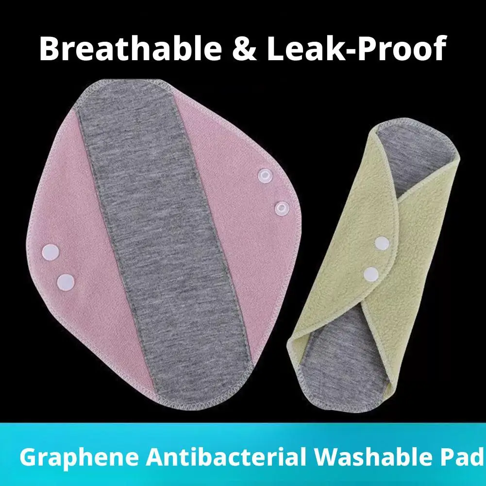 

1Pcs Reusable Leak-Proof Waterproof Washable Incontinence Pads With Graphene Aseptic Technology Hygiene Pad For Elderly Care