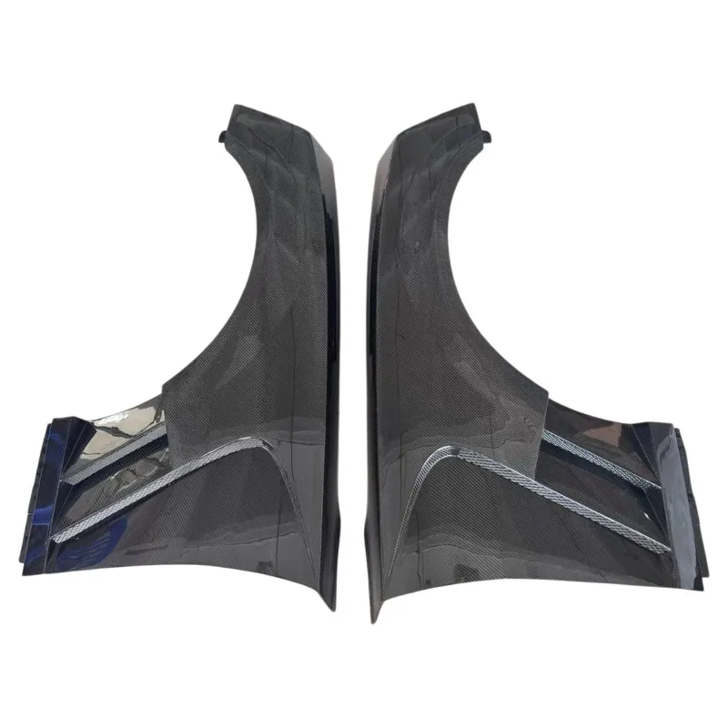 For Chevrolet camaro 2010-2015 convert car Wheel Eyebrow Protector Sticker Trim Fender Flare Anti-scratch carbon fiber
