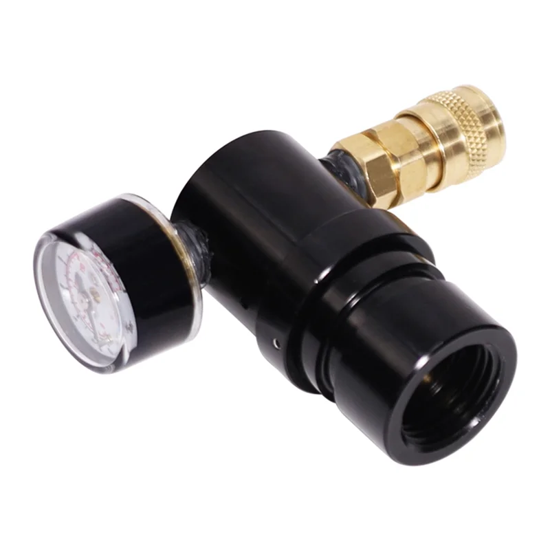 

ABSE-HPA Low Pressure Regulator T-Type Mini CO2 Regulator Output Pressure 230 Psi With Coupler Gauge