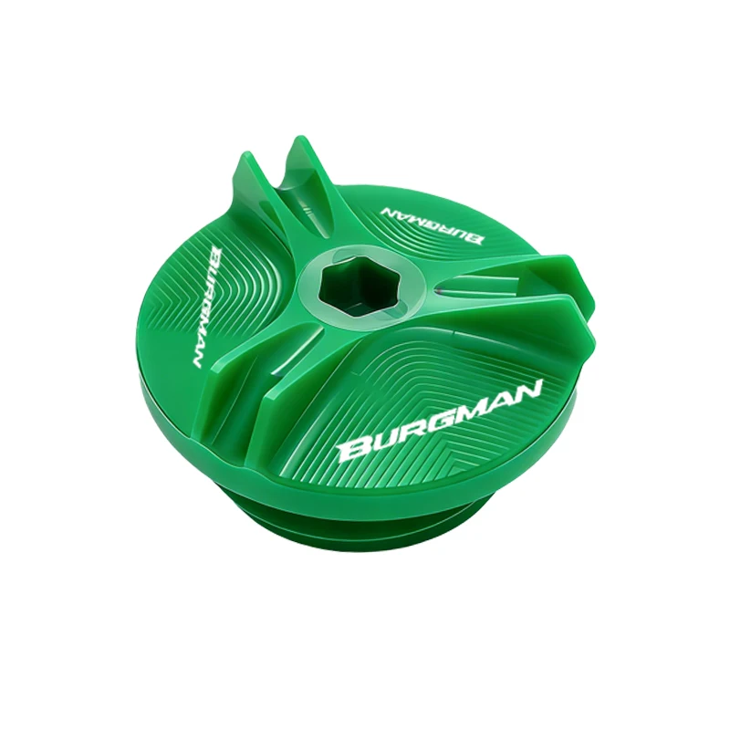 Moto For Suzuki BURGMAN 650 400 125 200 250 AN650 AN400 AN125 AN200 engine oil cap bolts fuel filler cap protection accessories view 4