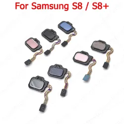 Fingerprint Sensor Return Key For Samsung Galaxy S8 S8+ Plus Finger Print Scanner Touch Menu Spare Parts Replacement Flex Cable