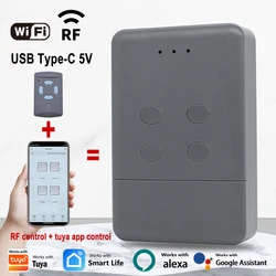 HORMANN WIFI Tuya abridor de puerta inteligente Control remoto 868 MHz transmisor HSM2 HSM4 HS4 HSE4 comando de puerta de garaje barrera remota