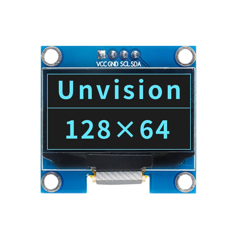 1. módulo oled de 3 polegadas display oled module128 * 64 4 pinos iic interface ch1116 driver compatível com sh1106 vcc
