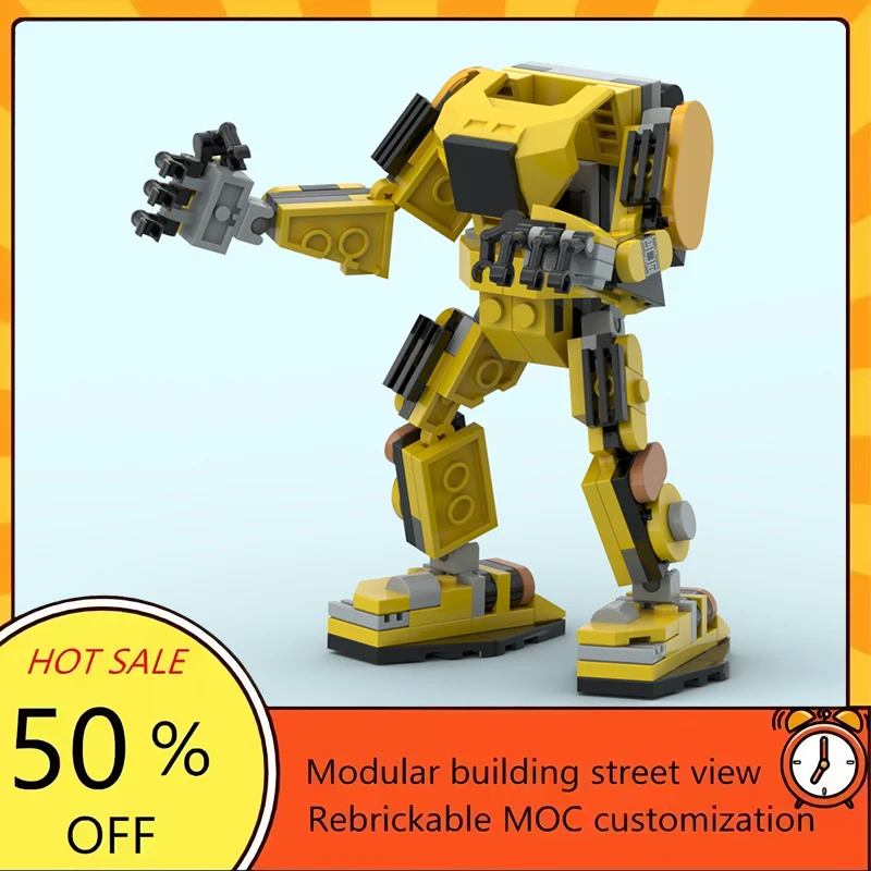 

133PCS Popular Space War Movie Model MOC Building Bricks Mech Suit Modular Technology Gifts Holiday Assemble Children Toy Suit