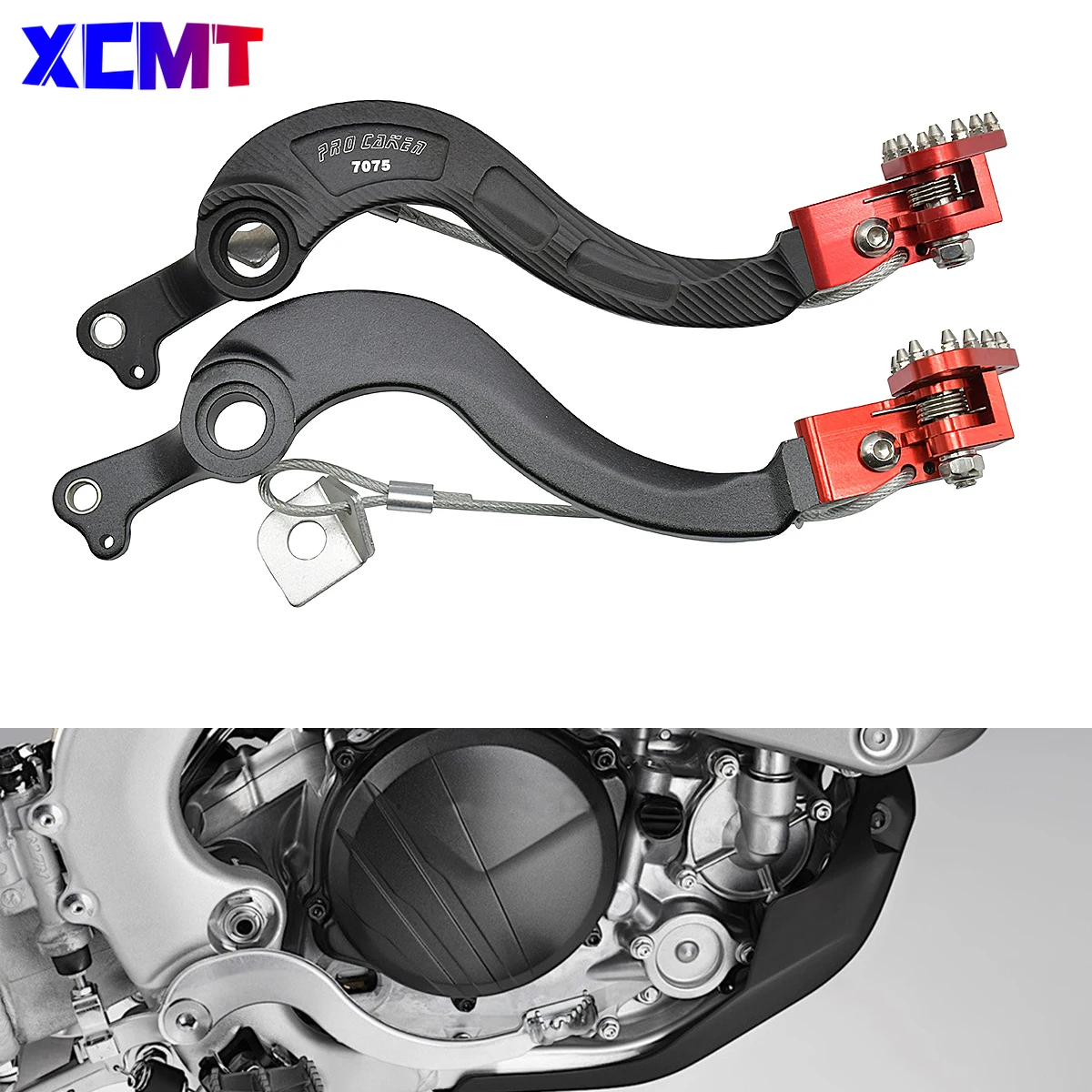 

Motorcycle CNC Aluminum Rear Brake Pedal Lever For Honda CRF250R CRF450R CRF450RX CRF 250R 450R 450RX 250 450 R RX 2002-20192020