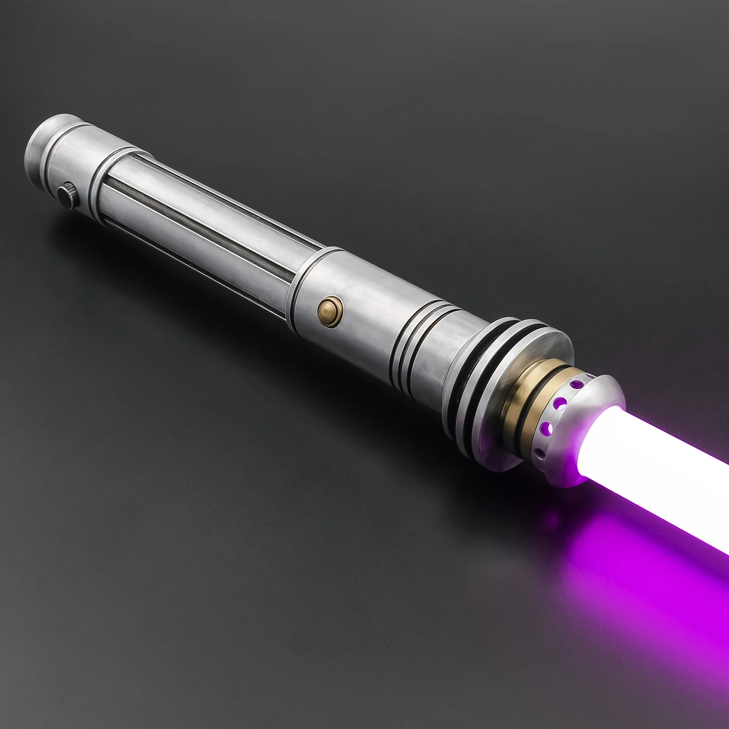 CrucQSAtextures-Sabre laser Neo Pixel avec poignée en métal, épée laser, Bluetooth FOC RapDueling, cadeau cosplay d'Halloween, jouet, nouveau design, SNV4