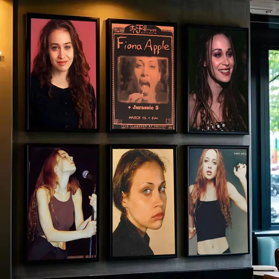 1 قطعة كاتب المغني F-فيونا أبل ملصق فني مع مطبوعات غرفة نوم المنزل غرفة المعيشة الديكور هدية