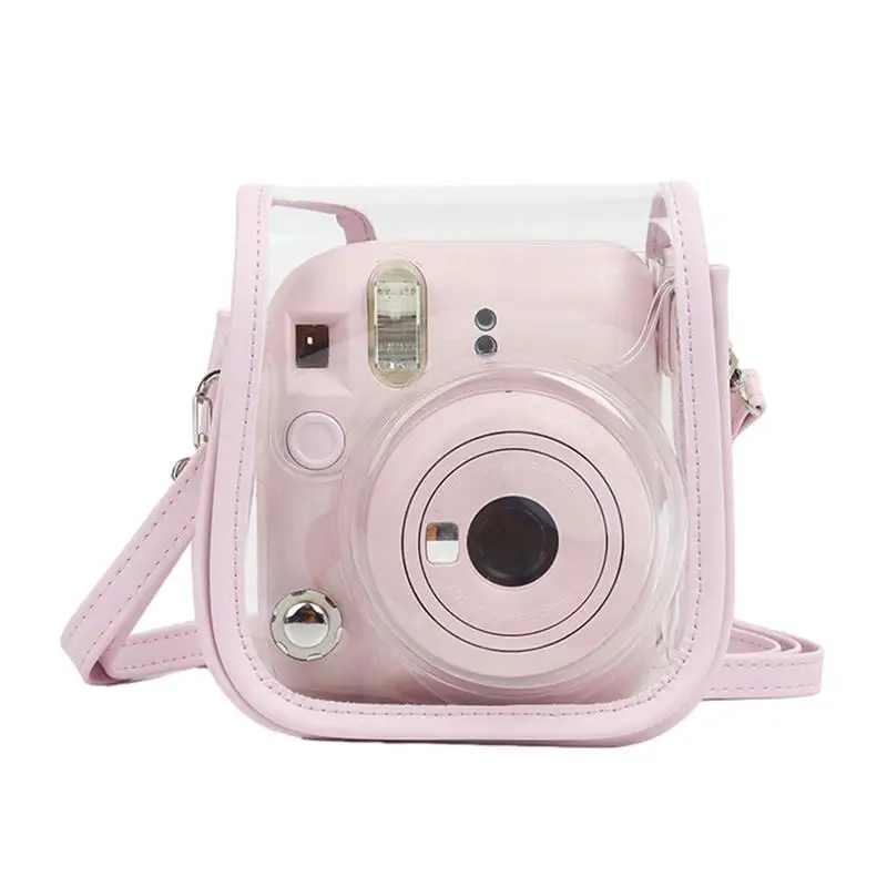 Camera Mini Case Cute PU Clear Instant Camera Case Waterproof Portable Protector Storage Bag For Instant Cameras