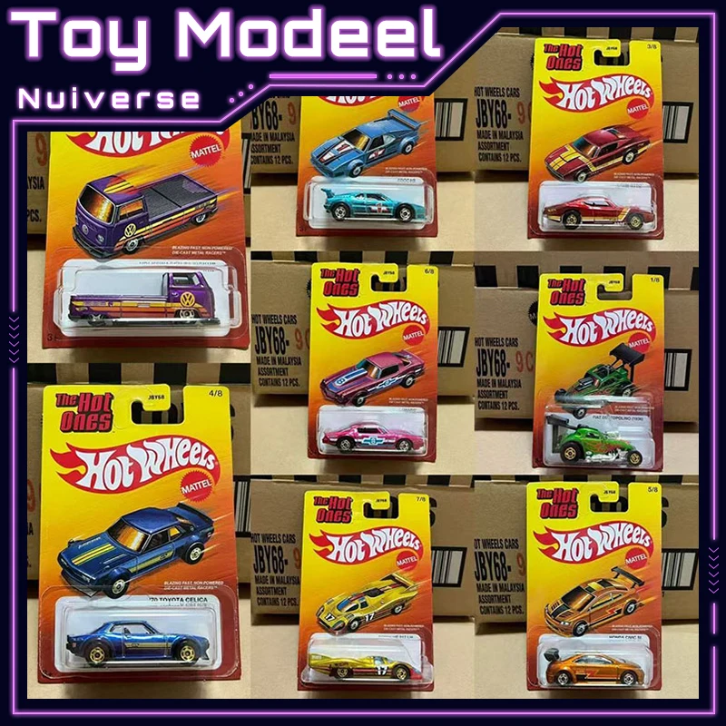 

Коллекционные модели автомобилей Hot Wheels 2025: ретро-версии Volkswagen T2, BMW M1, Porsche 917, Honda Civic из сплава — игрушки для мальчиков, отличный подарок