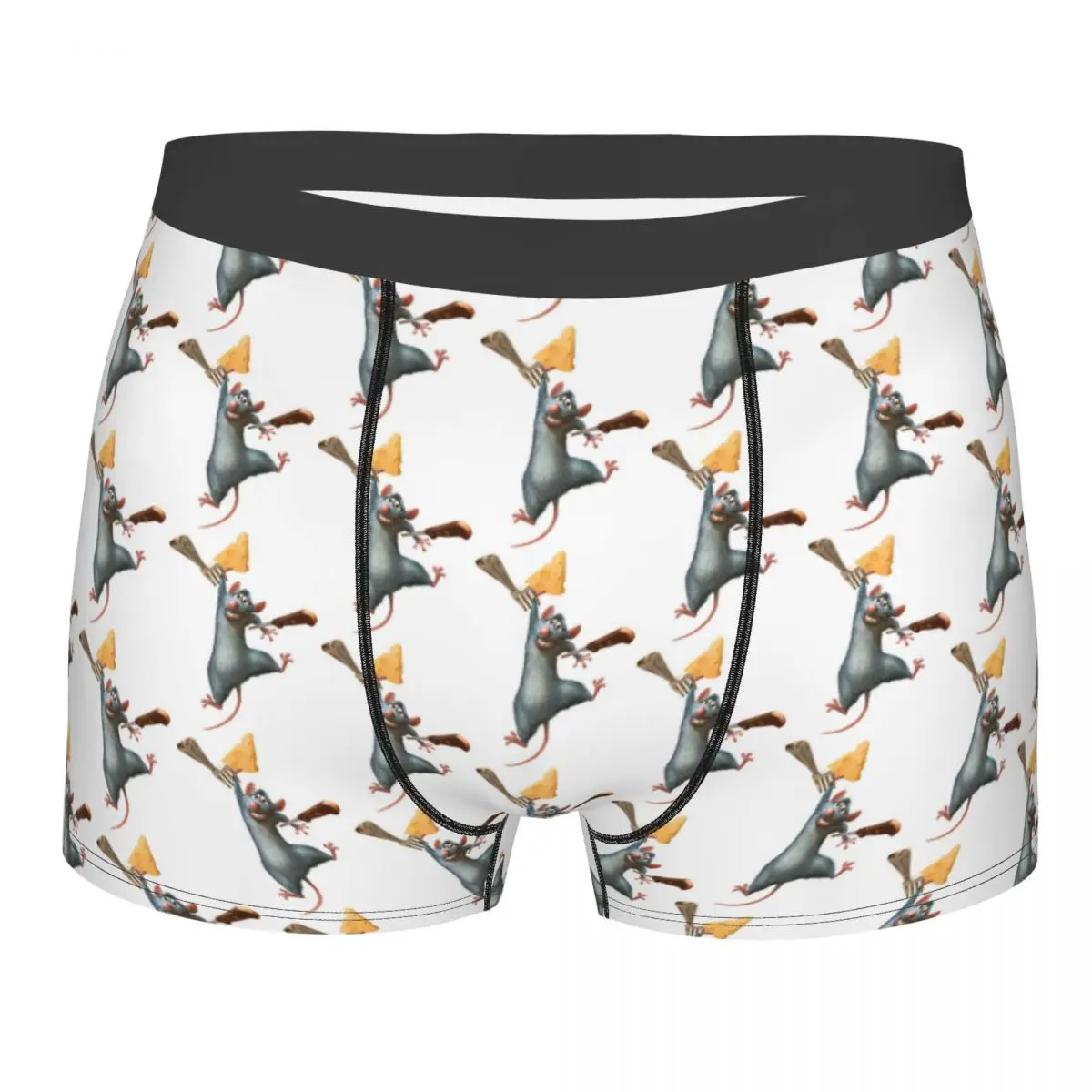 Benutzerdefinierte Ratatouille Remy Boxershorts Herren Slips Unterwäsche Lustige Unterhosen