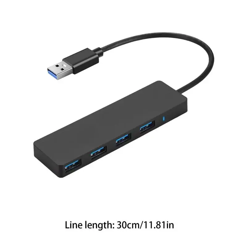 High Speed 4 Ports USB Hub 3,0 Adapter Expander Multi USB Splitter Mehrfach Extender für PC Laptop