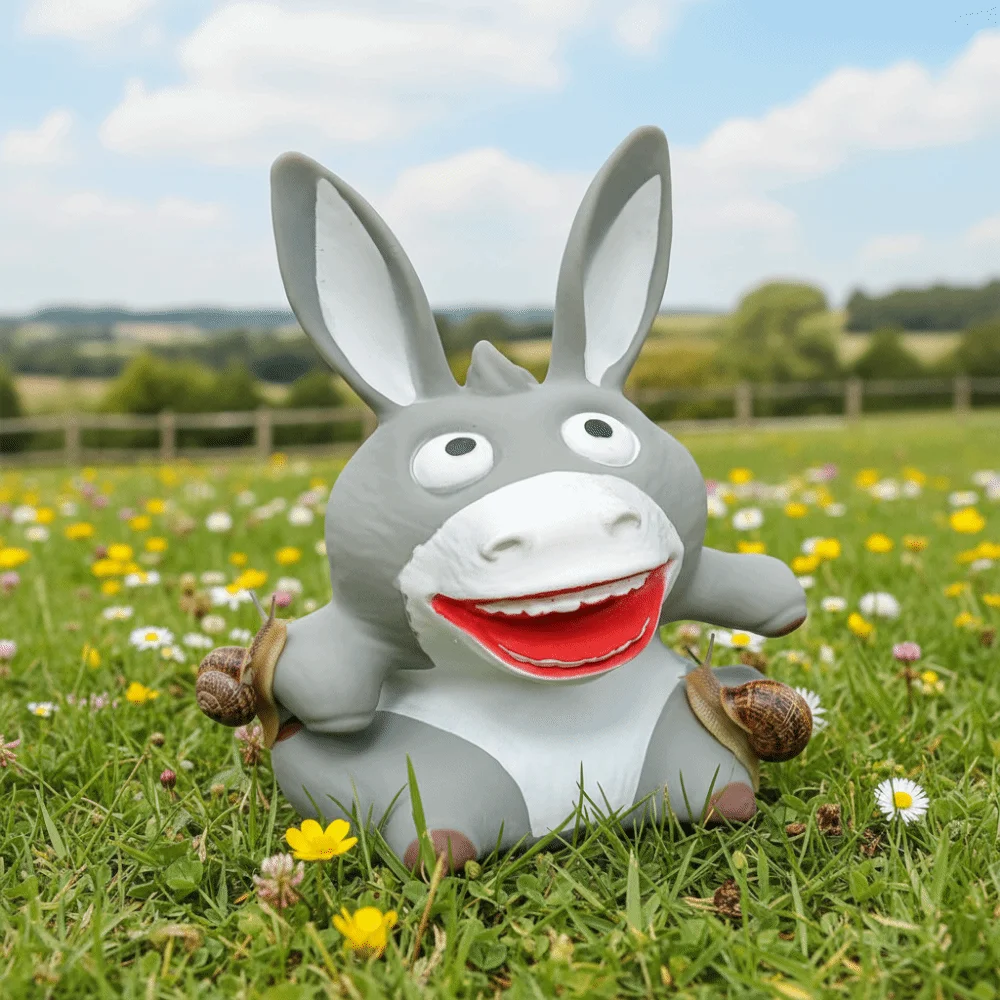 Unzerstörbare Squeeze Langsam steigender Esel Stressabbau Silikon Weiches Material Eselform Squeeze Anti Stress