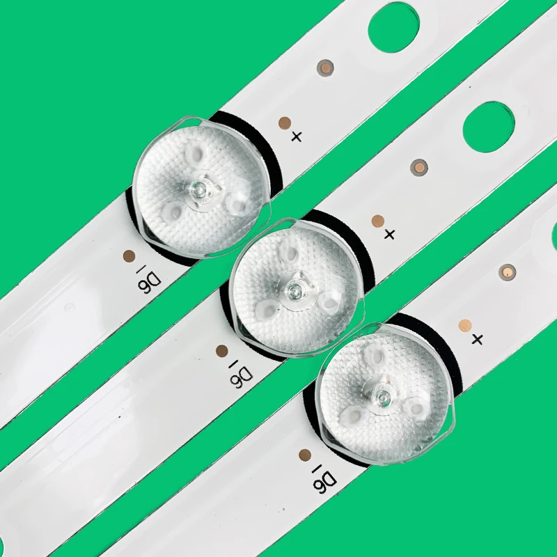 Three LED strips for BBK 43LEM-1063/FTS2C 43LEX-7169 43Z1-4319N PTV43SN04Y LED-4328T2 LE4319 MS-L2392 V2 JL.D43042330-006AS-M LE