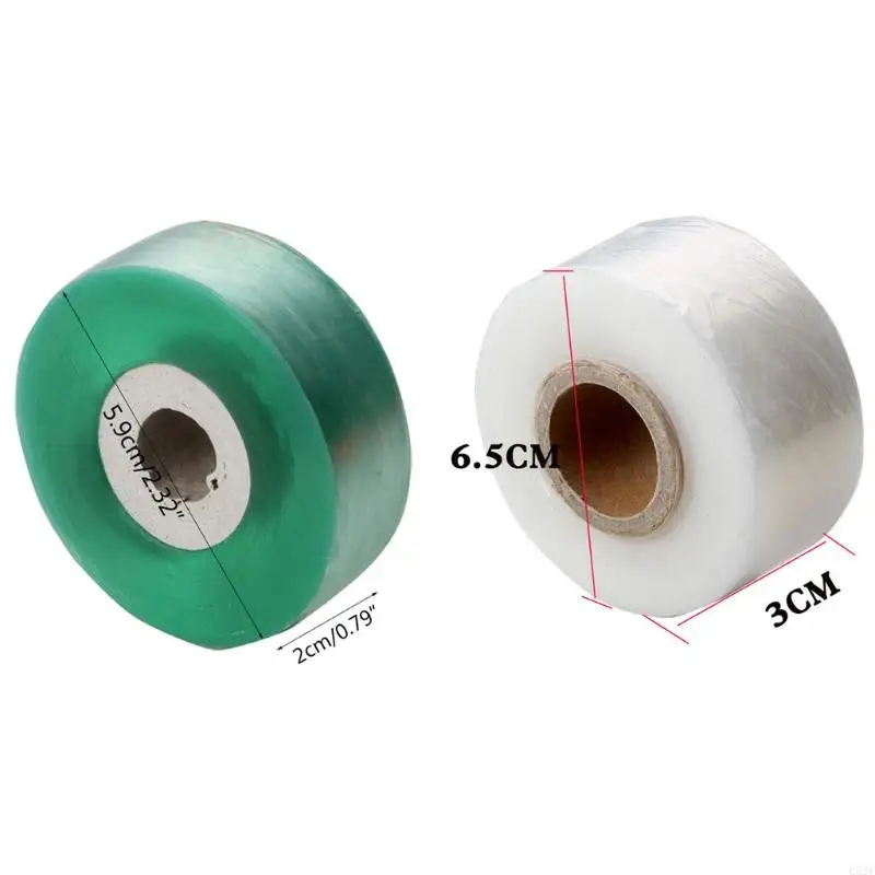 Stretchable Garden Grafting Tape Fruit Tree Grafting Tape Roll for Apple Trees Citrus Trees Peach Trees Waterproof