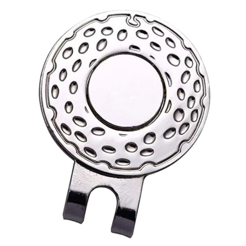 Clip magnético para sombrero Golf, marcador puntería para pelota Golf, accesorios ayuda para entrenamiento