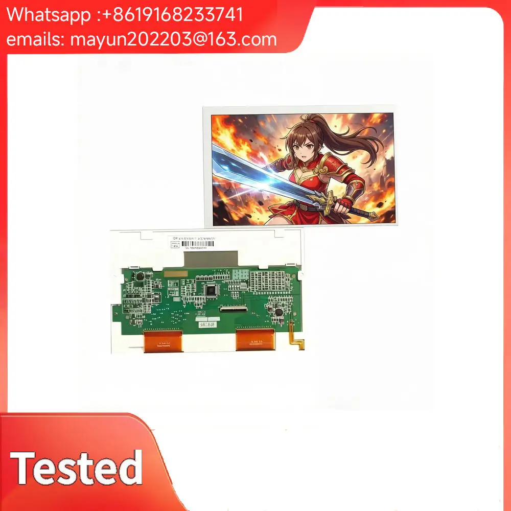 

Original 7-inch display panel: AT070TN83 V.1, resolution 800x480. 