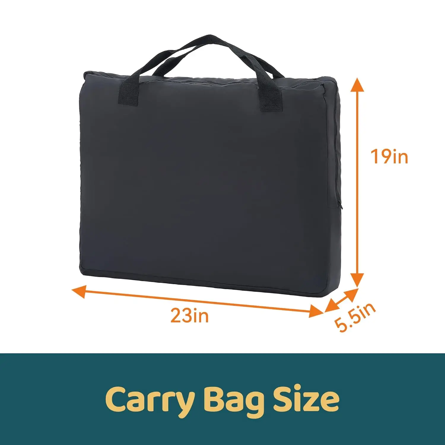 Lightweight Portable Baby Playard with Mattress, Compact Foldable Travel Crib for Easy Setup and Storage