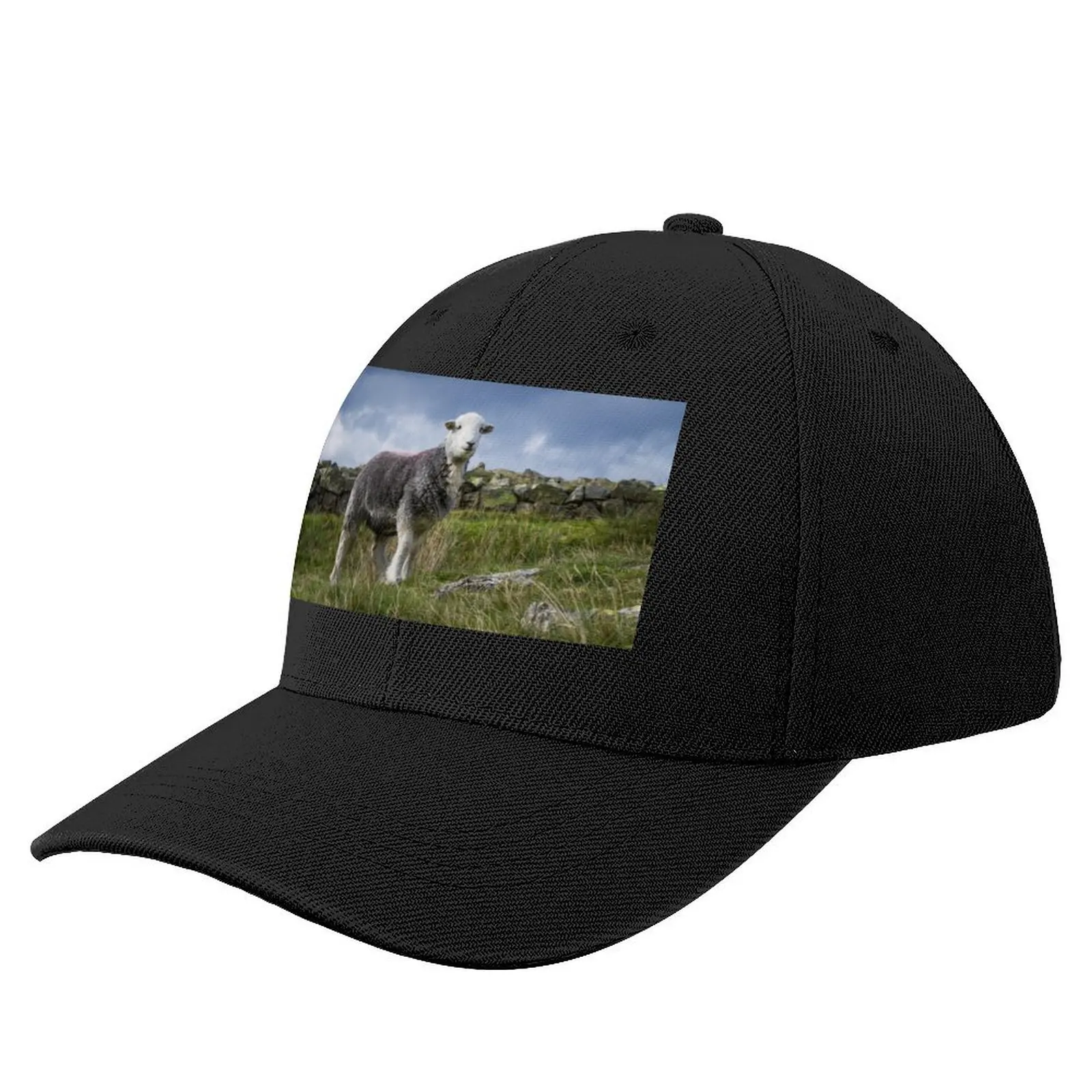 Happy Herdwick Baseball Cap Sun Cap Wild Ball Hat Mens Hats Women's