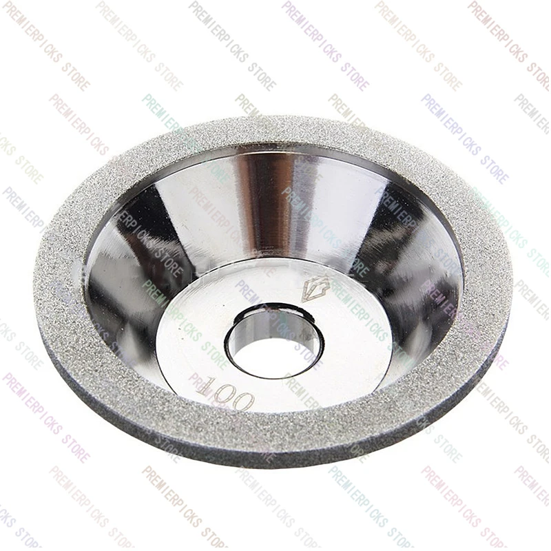 Electroplated Diamond Grinding Wheel Bowl-Shaped 100*20MM Cbn Alloy   Tungsten Steel Knife Sharpening Machine