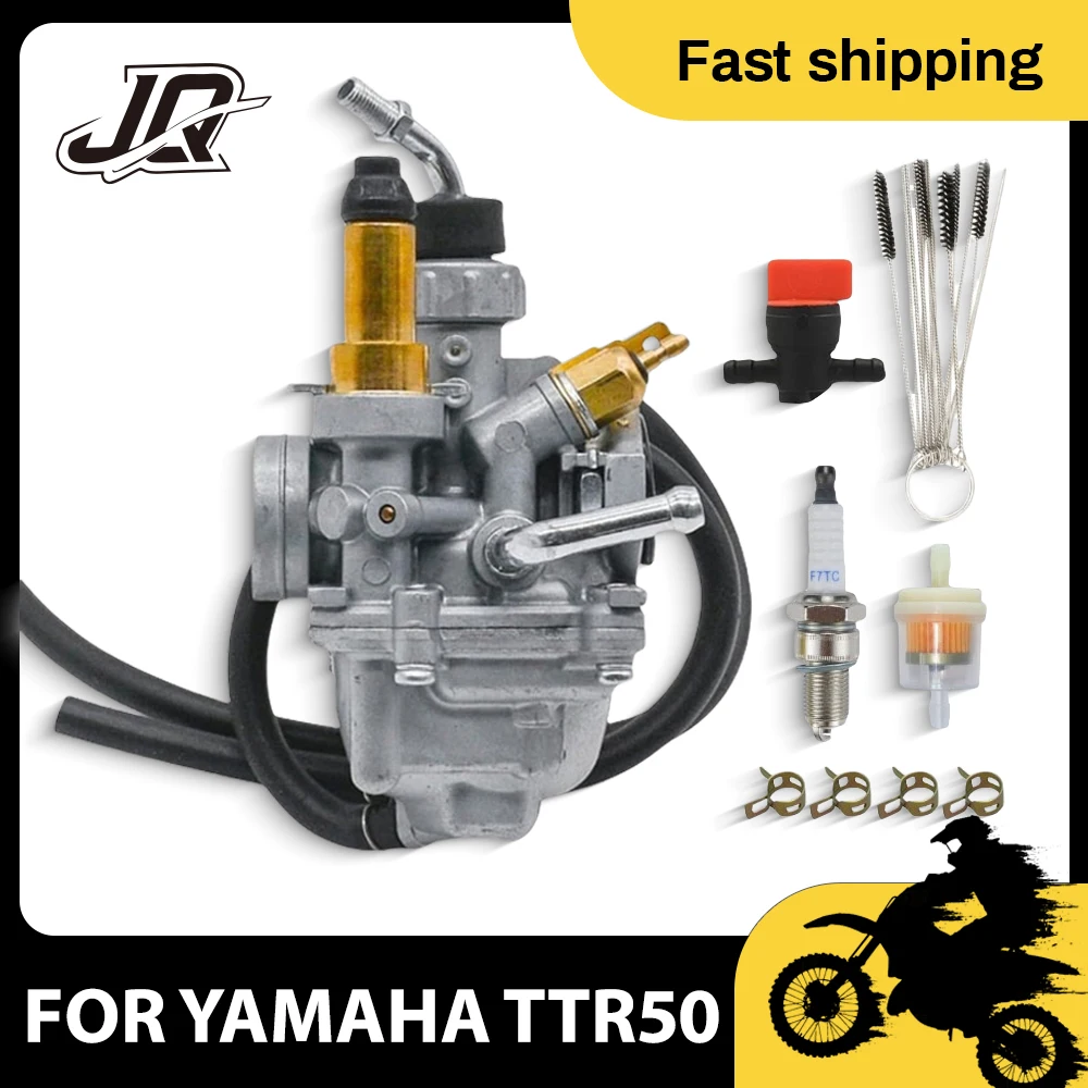 

For Yamaha TTR 50 TT-R50E 50cc 2006-2011 Minibike Mini Dirt Bike Engine TTR50 12mm Motorcycle Carburetor