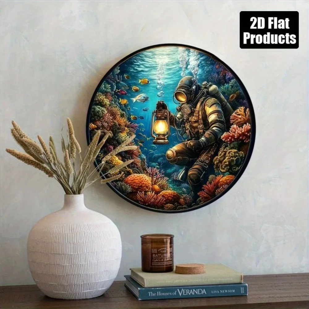 لافتة حائط مسطحة ثنائية الأبعاد من العلامة التجارية - ديكور غرفة النوم وغرفة الطعام والمكتب والمقهى هدية مثالية لأصدقاء العائلة