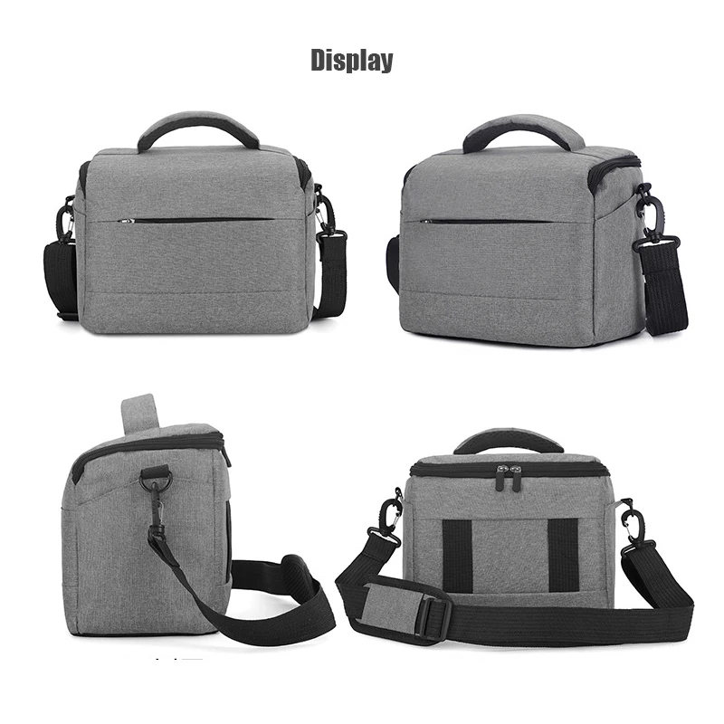Universal Nylon DSLR Camera Bag for Sony Nikon Canon Panasonic DSLR Cameras Portable Shoulder Bag Case Camera Accessories image 4