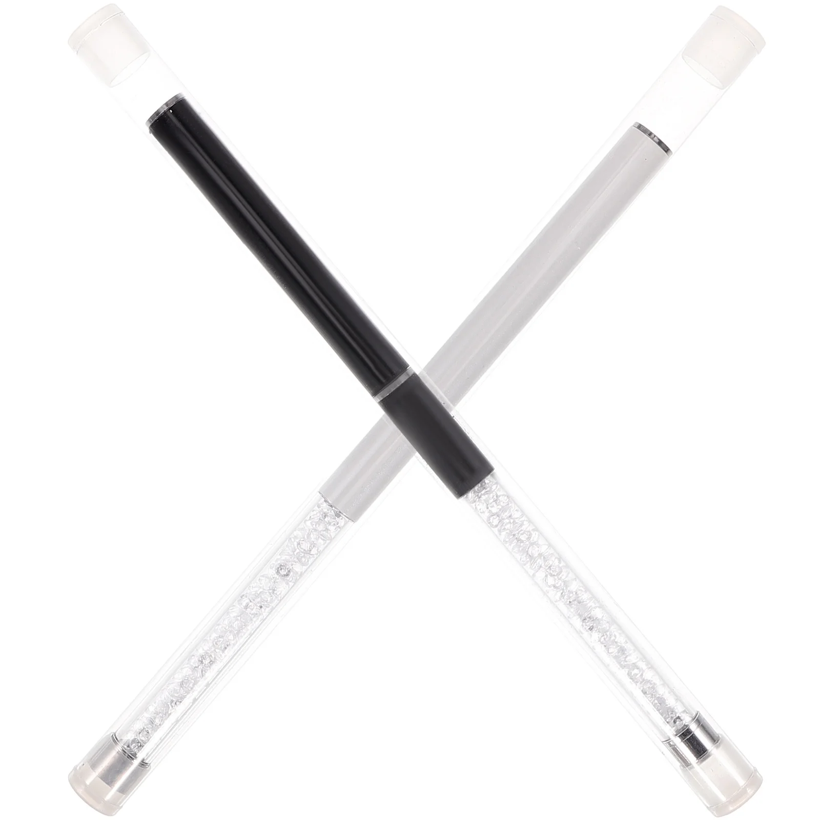 2 stücke Wimpern Pinsel Lash Kamm Mascara Zauberstab Applikator Werkzeug Für Wimpern Augen Make-Up Tragbare Reise Hautpflege Sicher Langlebig Lash