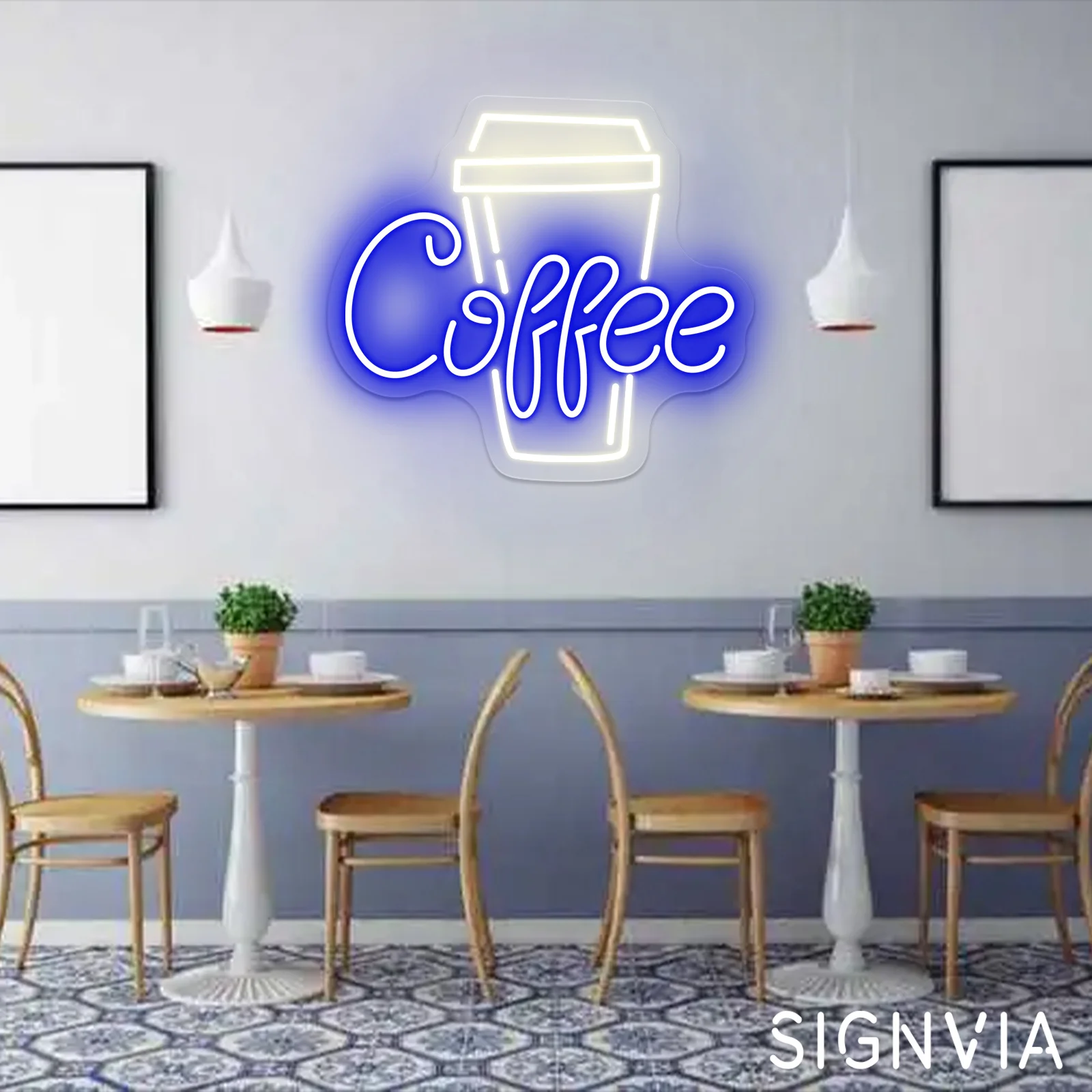 Coffee Neon Sign Light for Bar Decor Shop Home Pub Room Office Wall Decor Art Restaurant Cup Business Signboard Neon Lamp Signs