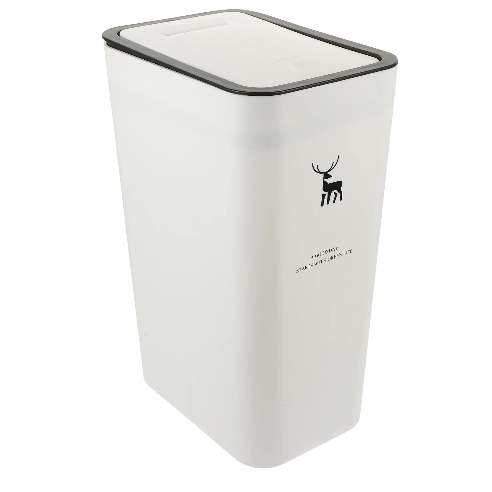 Bathroom Trash Can Wastepaper Holder with Lid Garbage Holder Toilet Slim Trash Bin kitchen bin slim slim kitchen bin