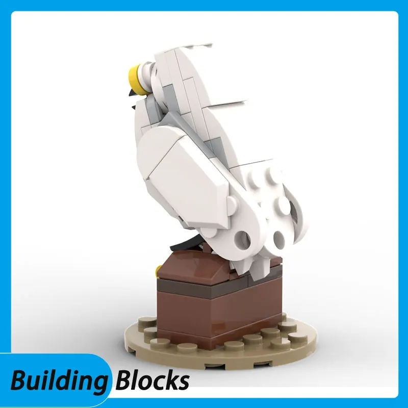 

Small particle assembled building blocks MOC-240968 53pcs bird building toy 3D model gift puzzle boy DIY ornament