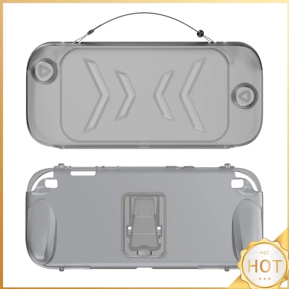 

TPU Case with Stand for Nintendo for Switch 2 Protective Shell & Removable ABS Front Cover Shockproof Hand Shell