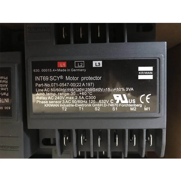 

KRIWAN INT69 52A 120 S10 Motor Protector Compressor Protection Module