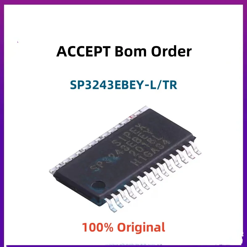 

10PCS 100% New SP3243EBEY-L SP3243EUEY-L TSSOP-28 Brand New Original Chips ic