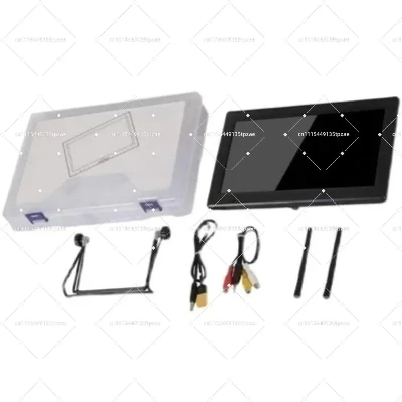 10.2 Inch LED Display Screen 1280720 1000lux 5.8G Dual Receiver HDMI DVR Portable Visual Monitor