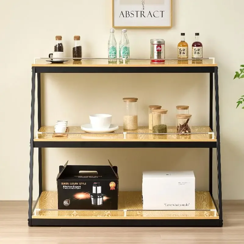 Supermarket shelf promotion desk, stacking head shelf, three-layer floor stack, milk, latest oil stack, grain and oil display