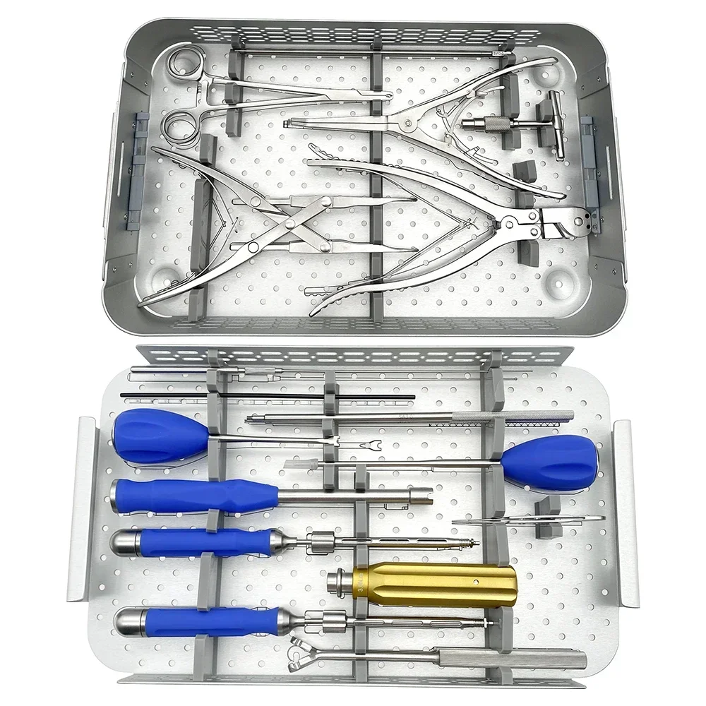 Stainless Steel Spine Instrument Set veterinary small Animal Surgical Kit spinal Retractor Surgical Instruments